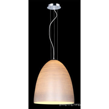 Modern Leisure Glass Steel E27 60W Home Pendant Lighting (MD8205-SR)